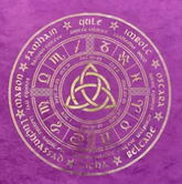 Lindo pano de TAROT violeta